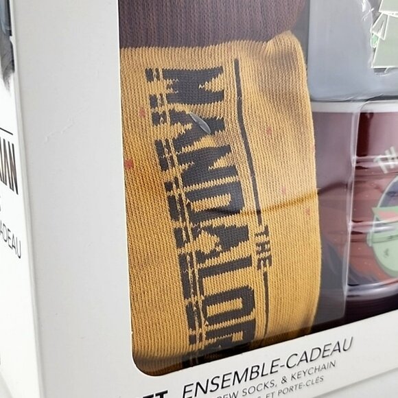 Star Wars The Mandalorian Grogu The Child Gift Set Mug Socks & Key Chain - Picture 4 of 14